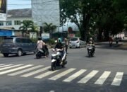 Polres Bangka Barat Rutin Laksanakan Strong Point Pagi